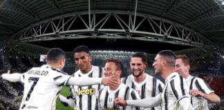 Esultanza Juventus squadra
