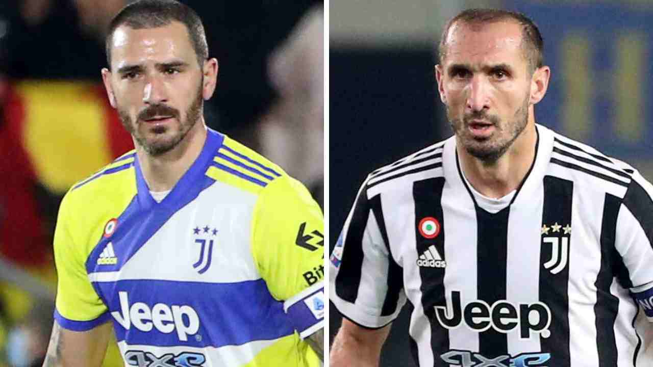 Bonucci e Chiellini 