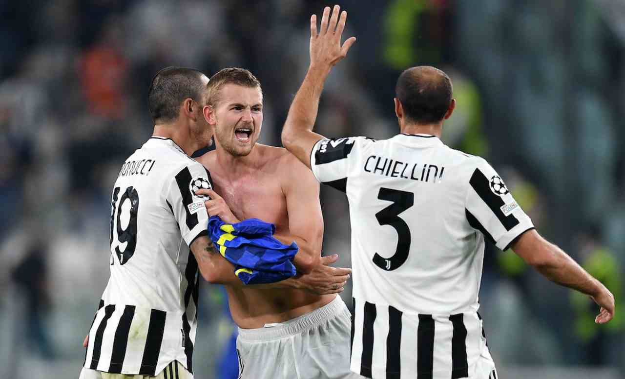 Bonucci De Ligt Chiellini