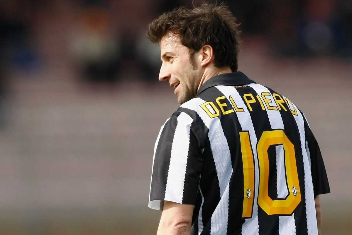 Del Piero numero 10