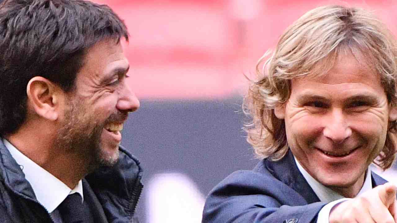 Nedved e Agnelli 