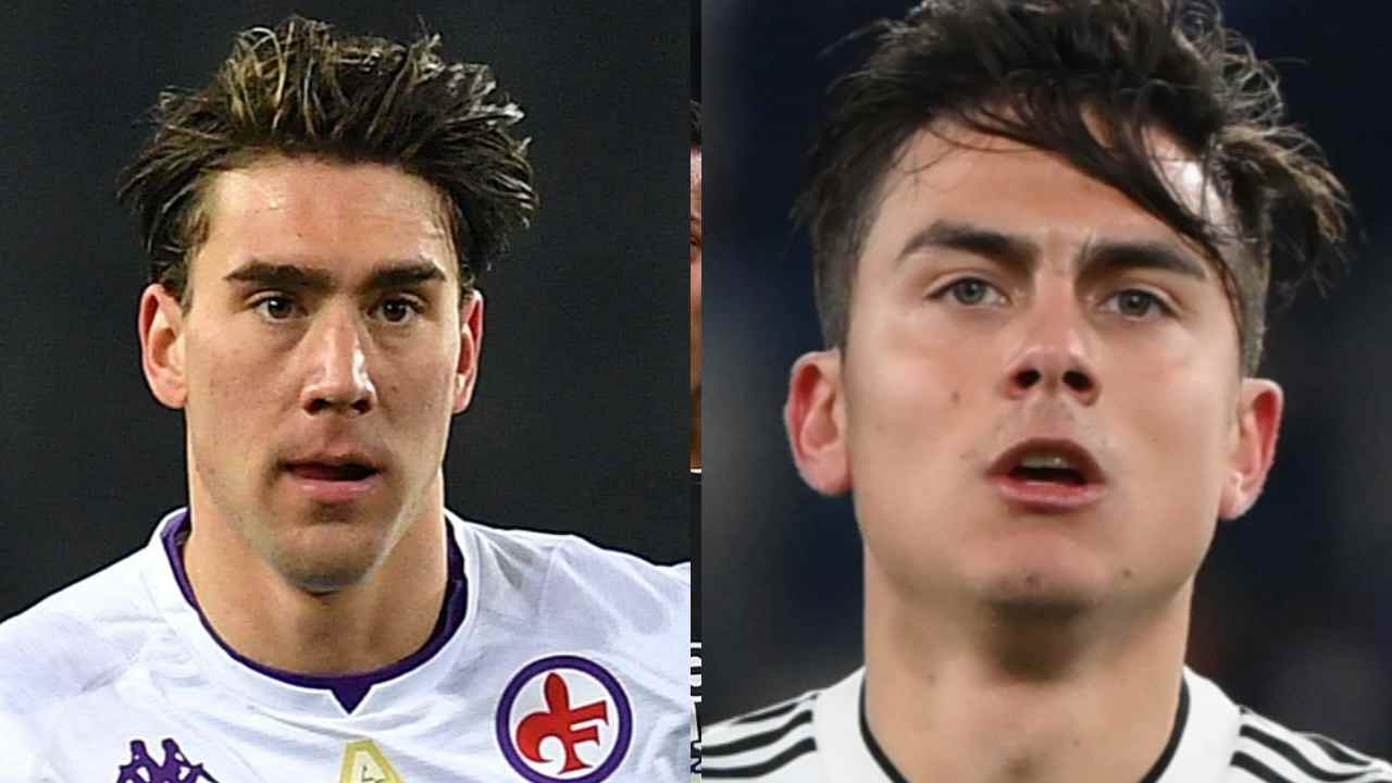 Vlahovic e Dybala 