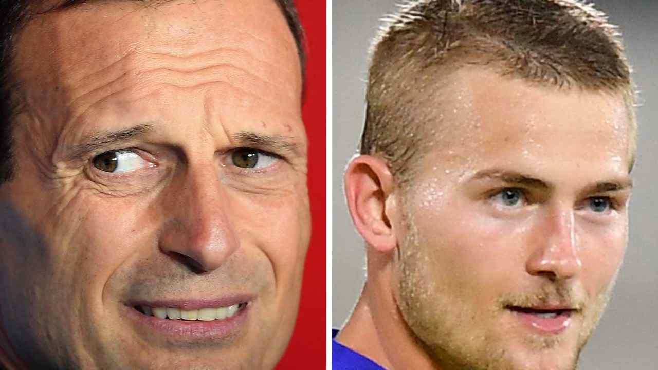 Allegri e de Ligt 