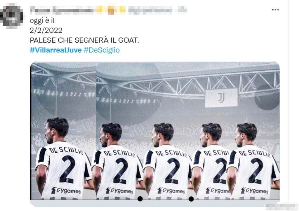 Tweet De Sciglio 