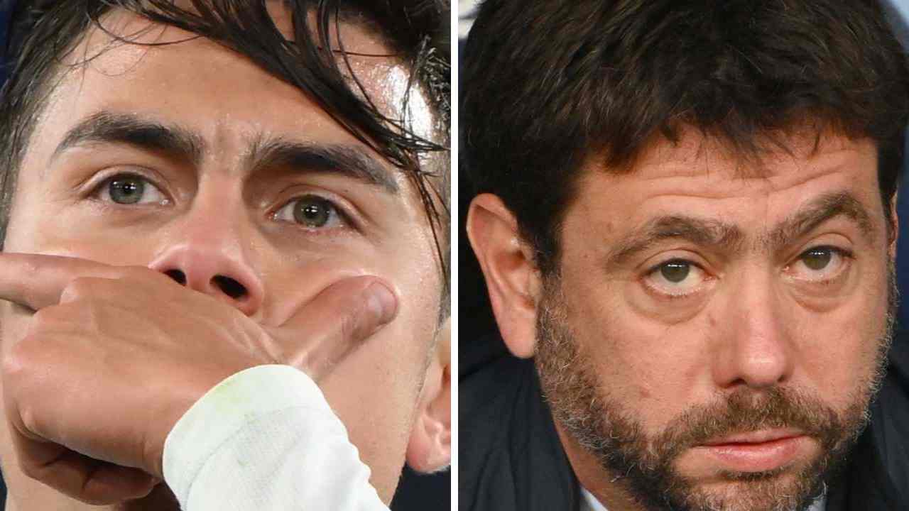 Dybala e Agnelli 