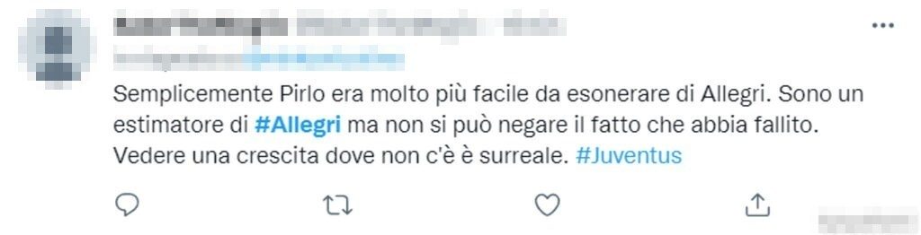 Tweet Allegri