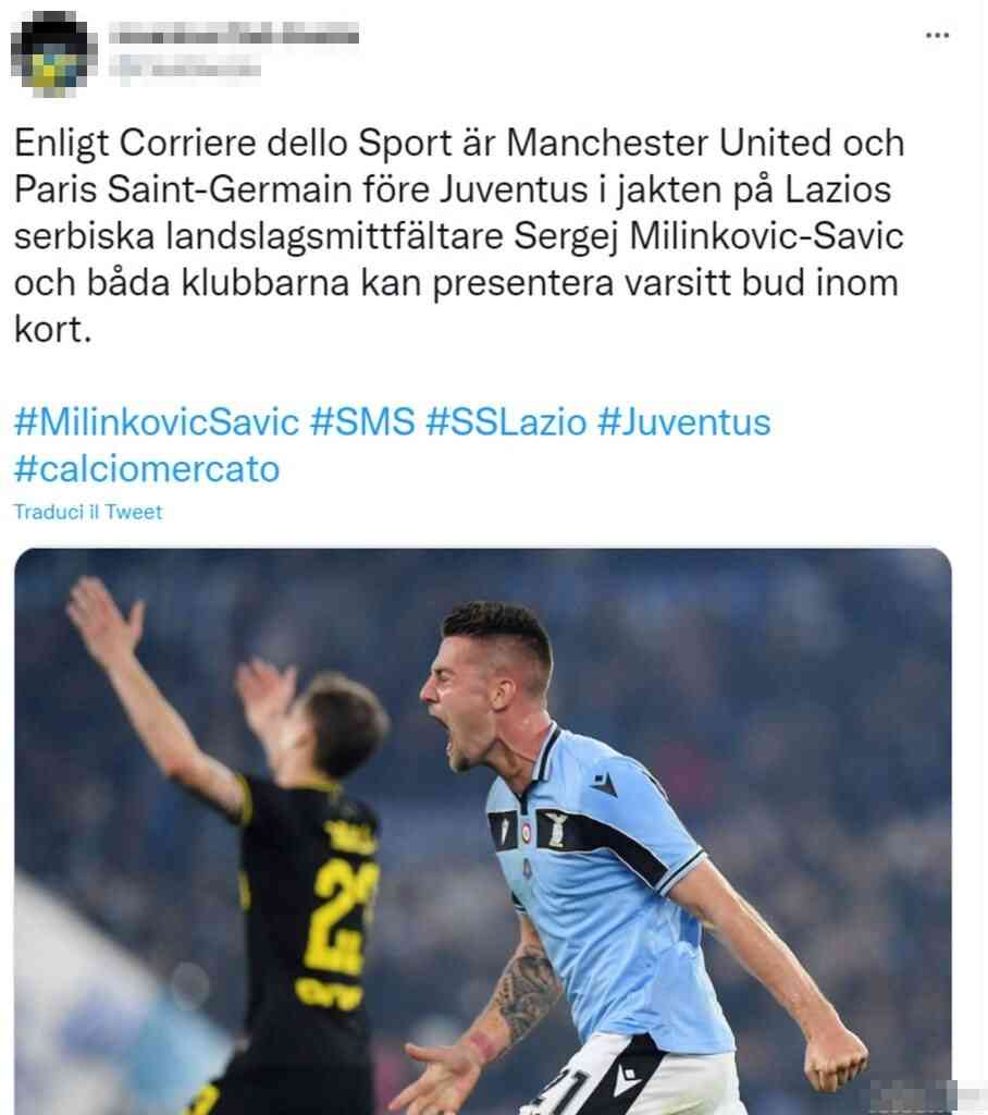 Tweet Milinkovic-Savic