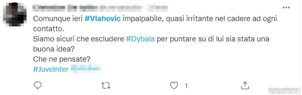 Tweet Vlahovic
