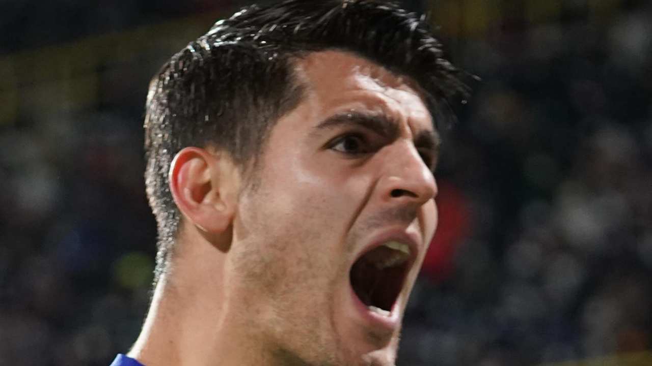 Alvaro Morata Juventus (Ansa Foto)