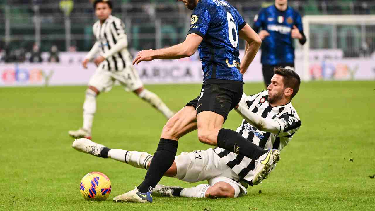 Juventus Inter infortunio (LaPresse)