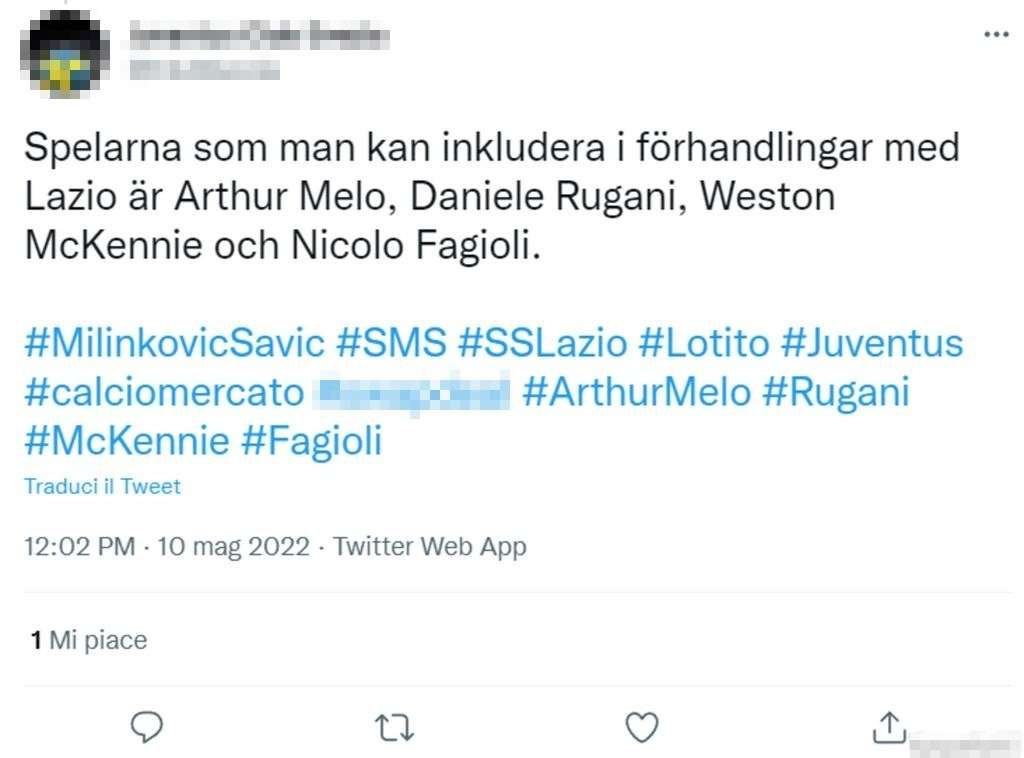 Tweet Milinkovic