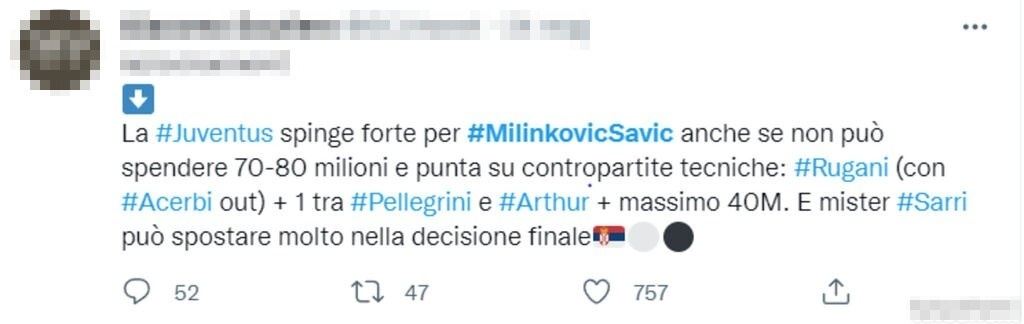 Tweet Miinkovic