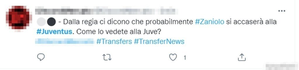 Tweet Zaniolo