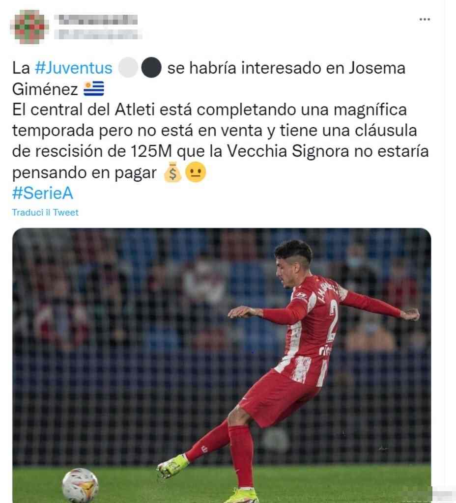 Tweet mercato