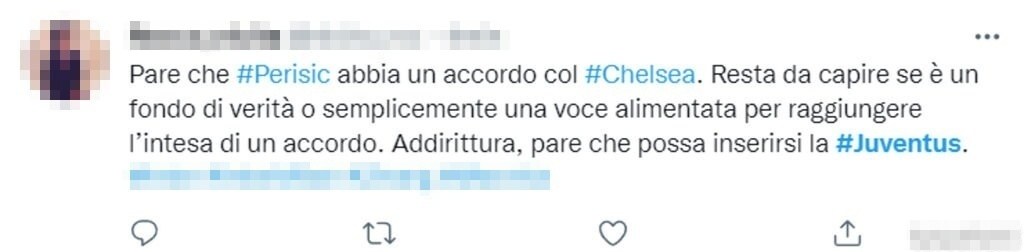 Tweet mercato