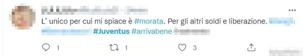 Tweet Morata