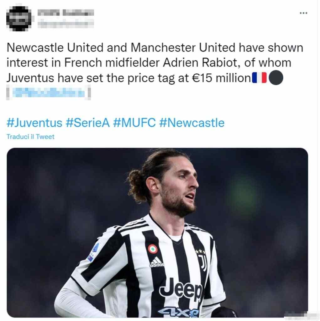 Tweet Rabiot