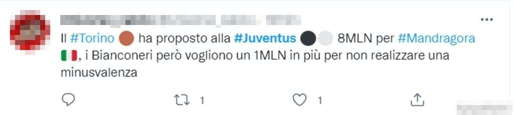 Tweet Torino