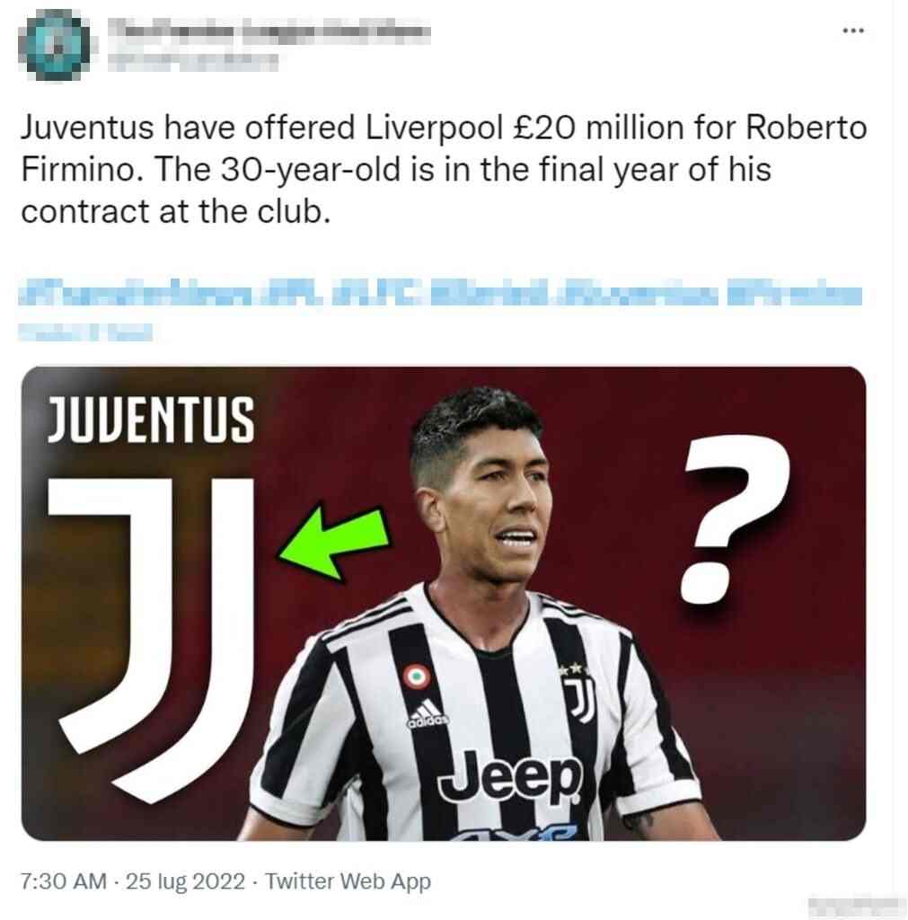 Tweet Firmino 