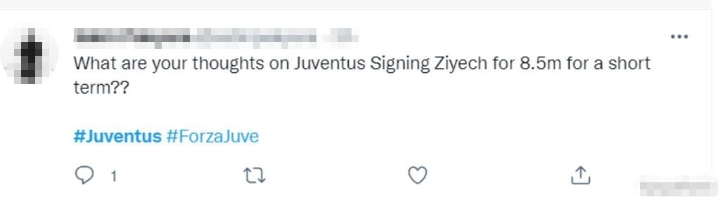 Tweet mercato