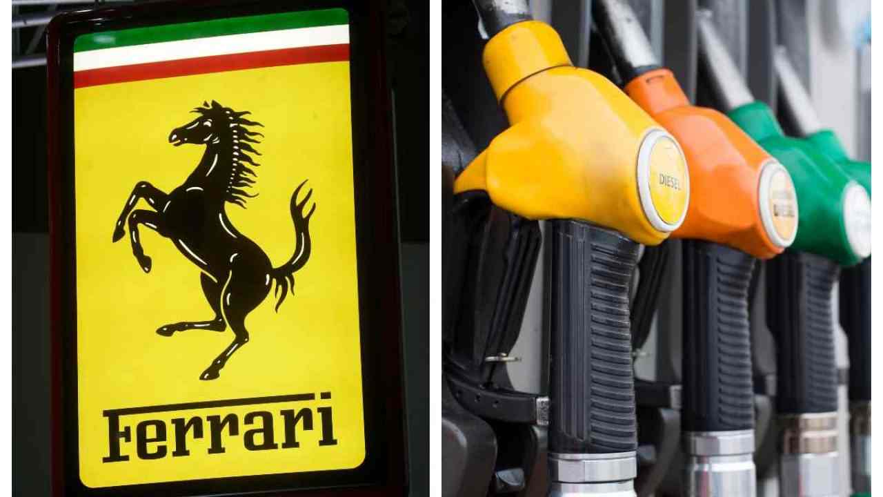 benzina ferrari