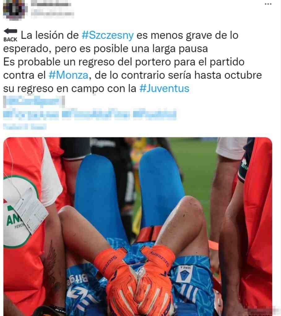 Tweet Szczesny