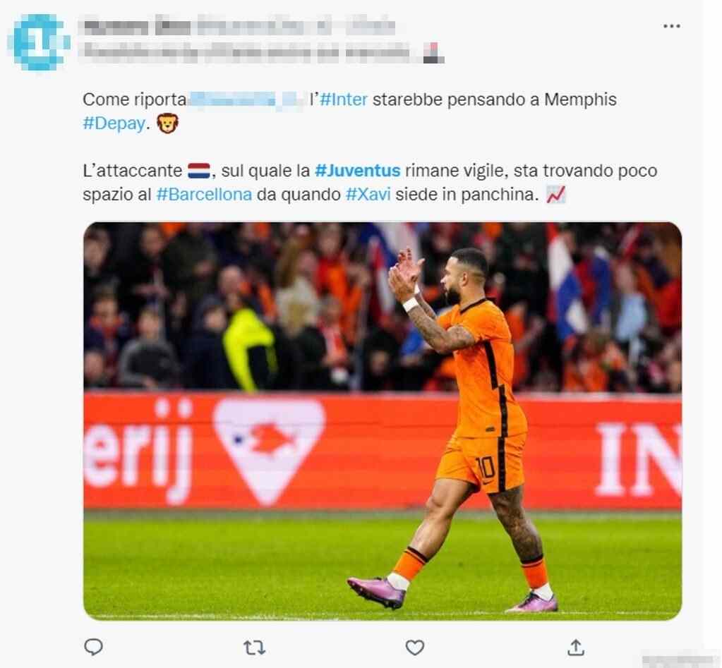 Tweet Depay