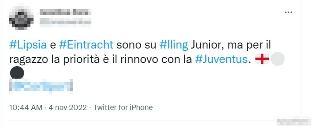 Tweet mercato