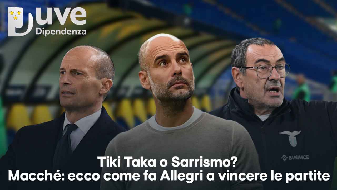 allegri sarri guardiola