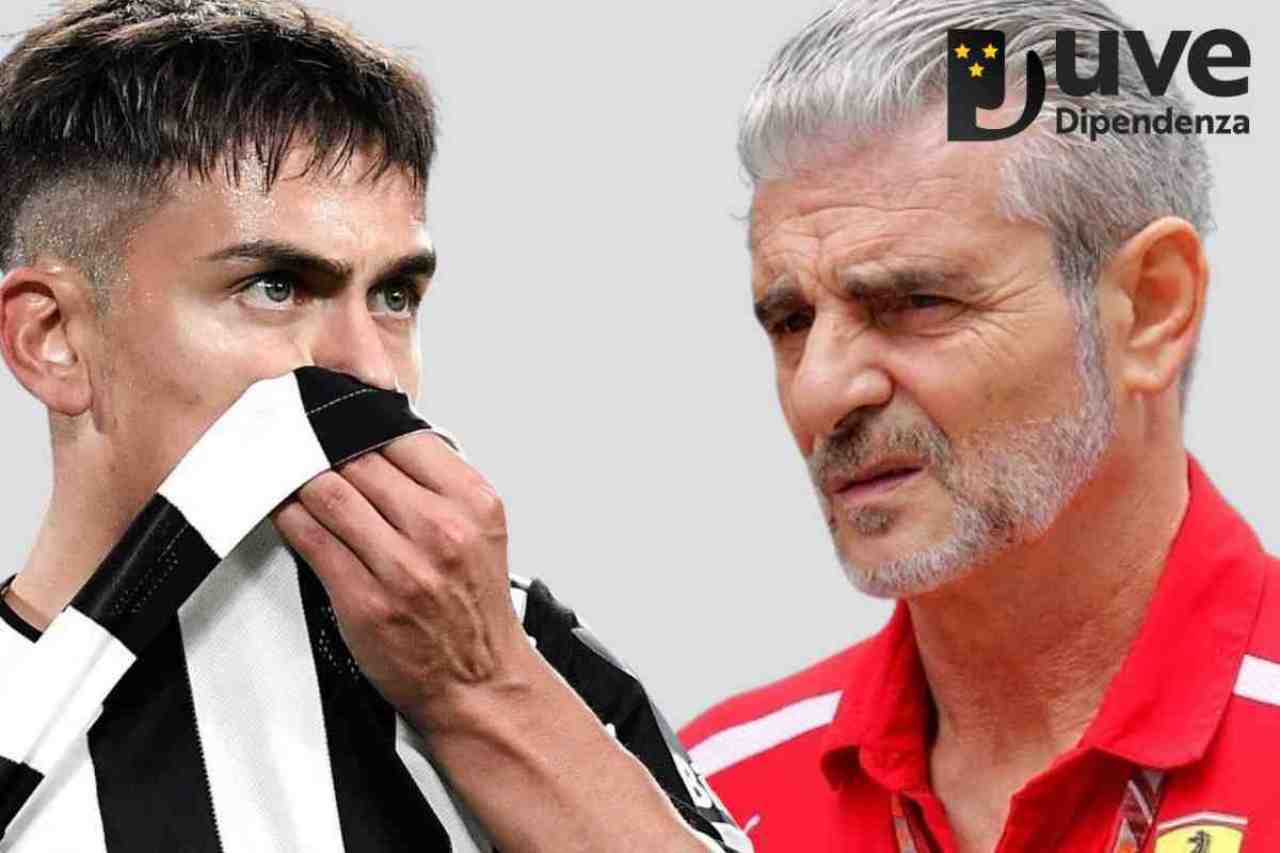 Dybala e Arrivabene 