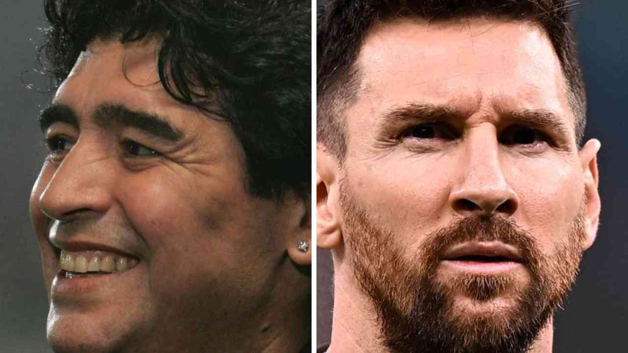 Maradona Messi