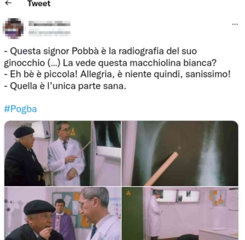 Pogba tweet