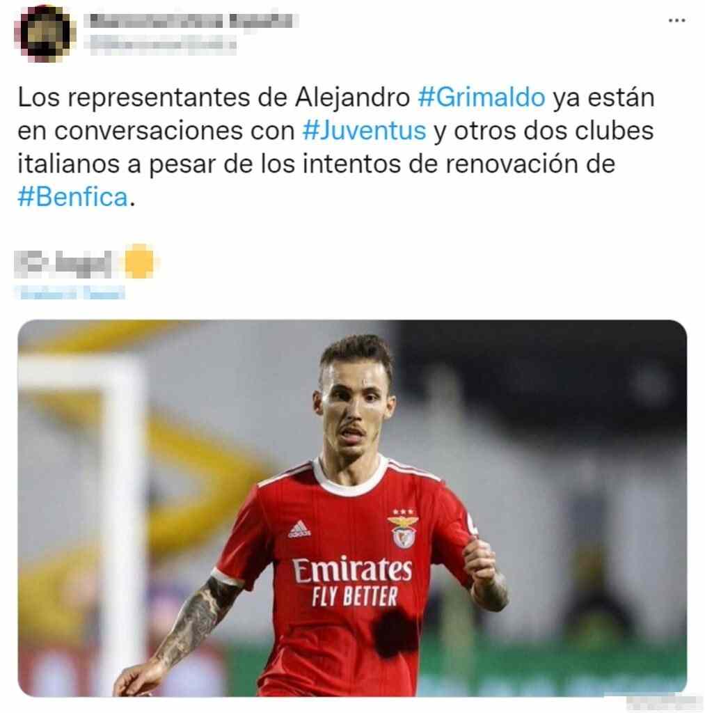 Tweet Grimaldo 