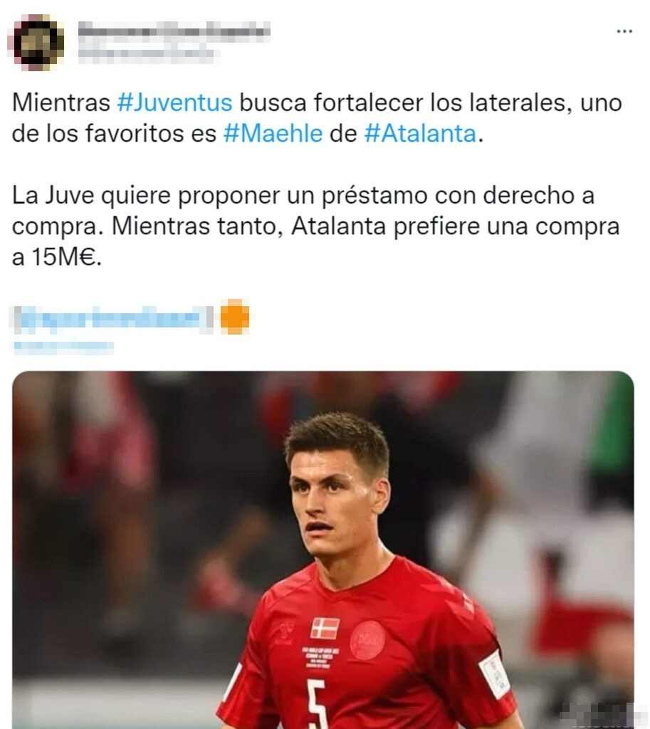 Tweet Mercato