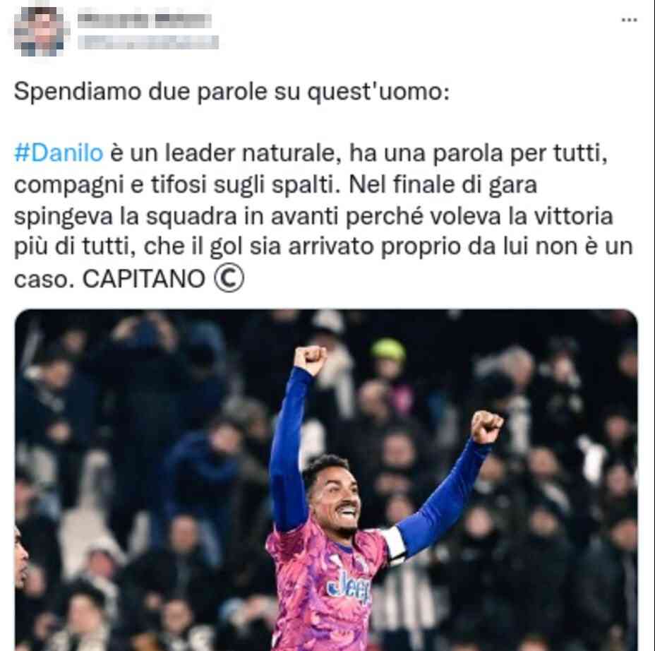 Danilo tweet
