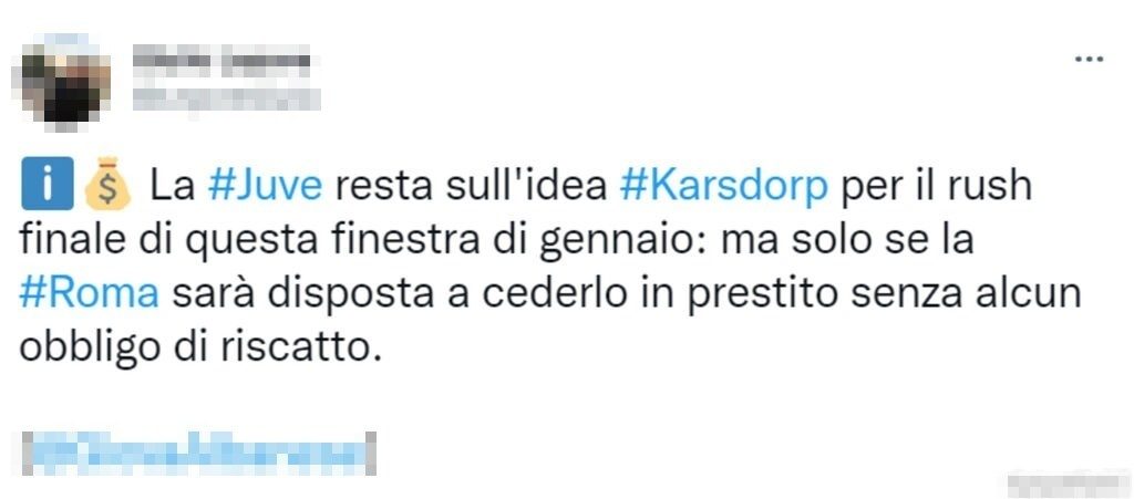 Tweet Karsdorp 