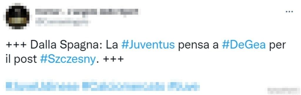Tweet Szczesny