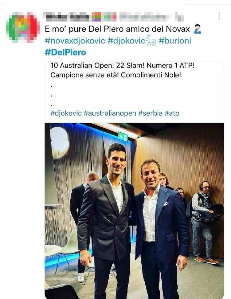 Djokovic Del Piero