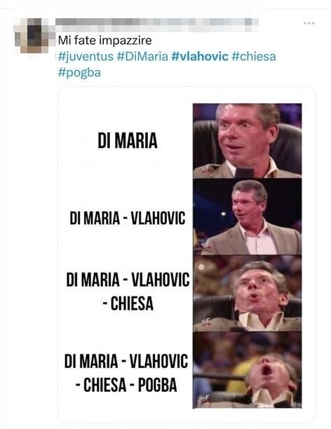 Di Maria Vlahovic Chiesa Pogba