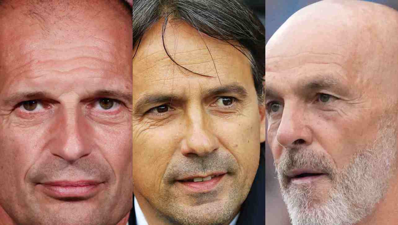 Inzaghi Allegri Pioli