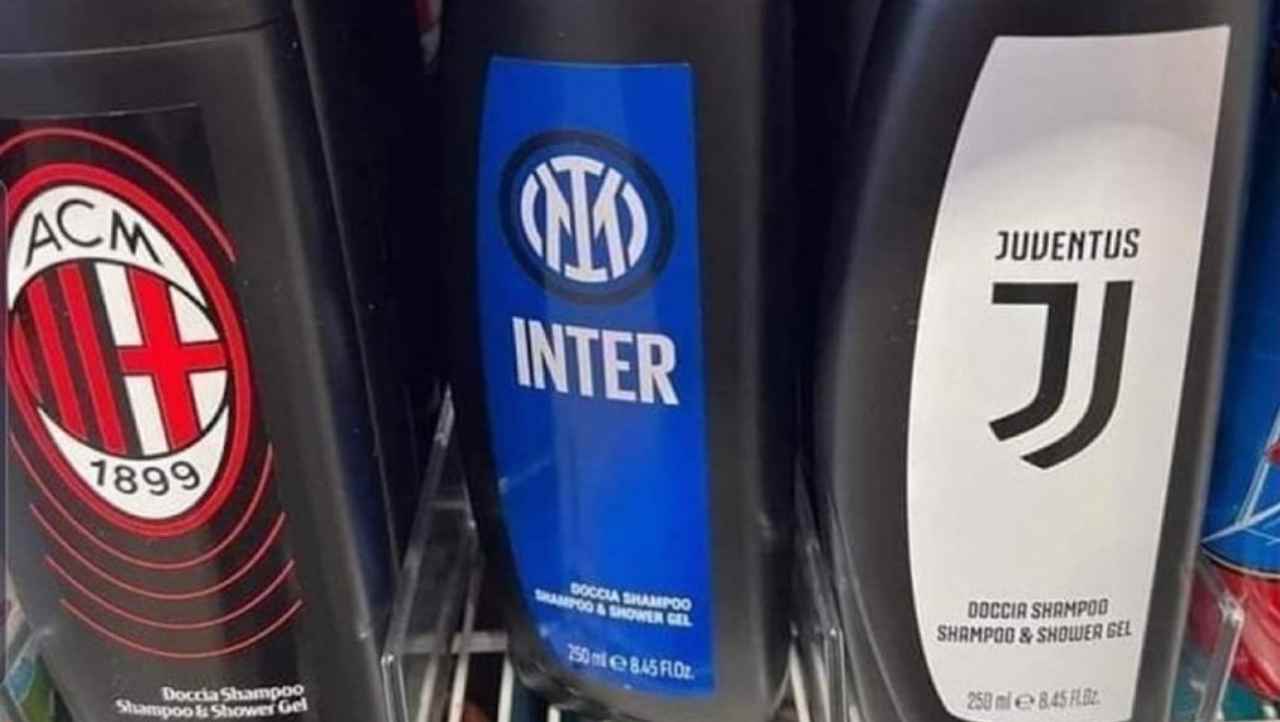 Shampoo Milan Inter Juventus