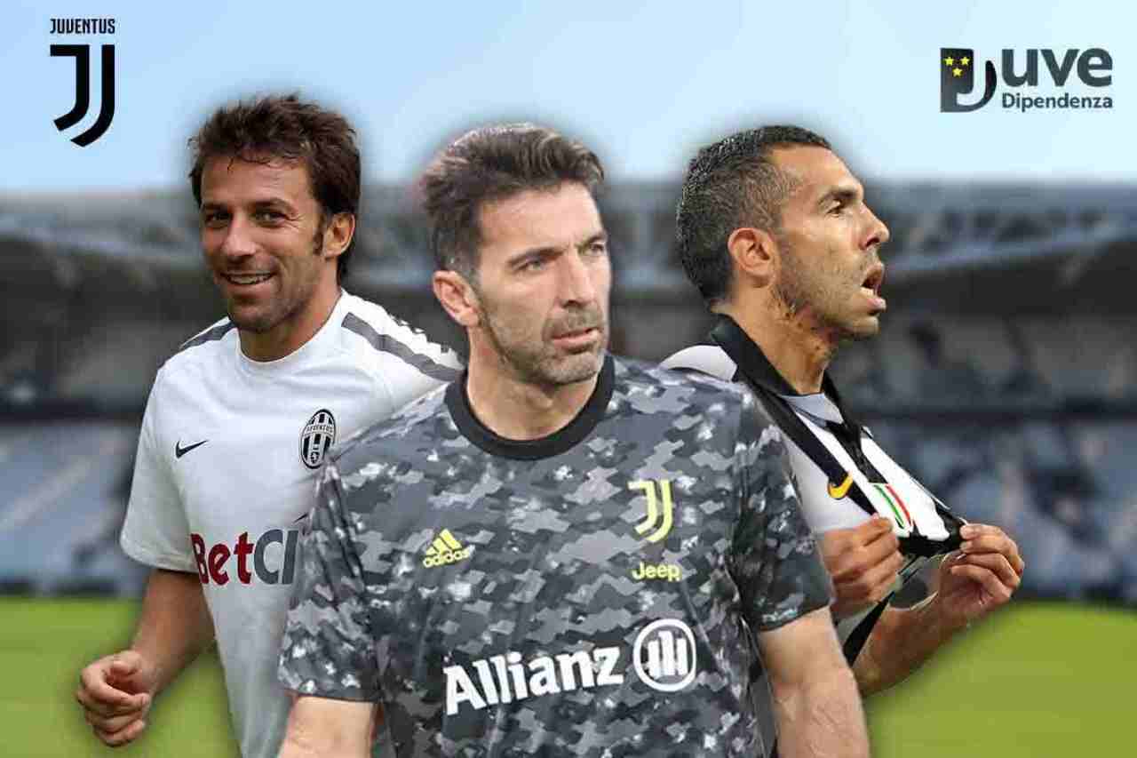 del piero buffon tevez