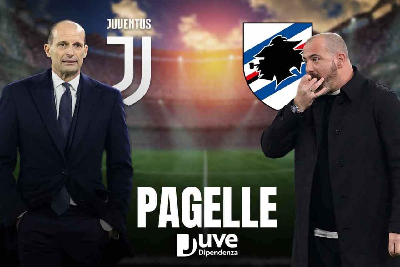 pagelle juventus sampdoria