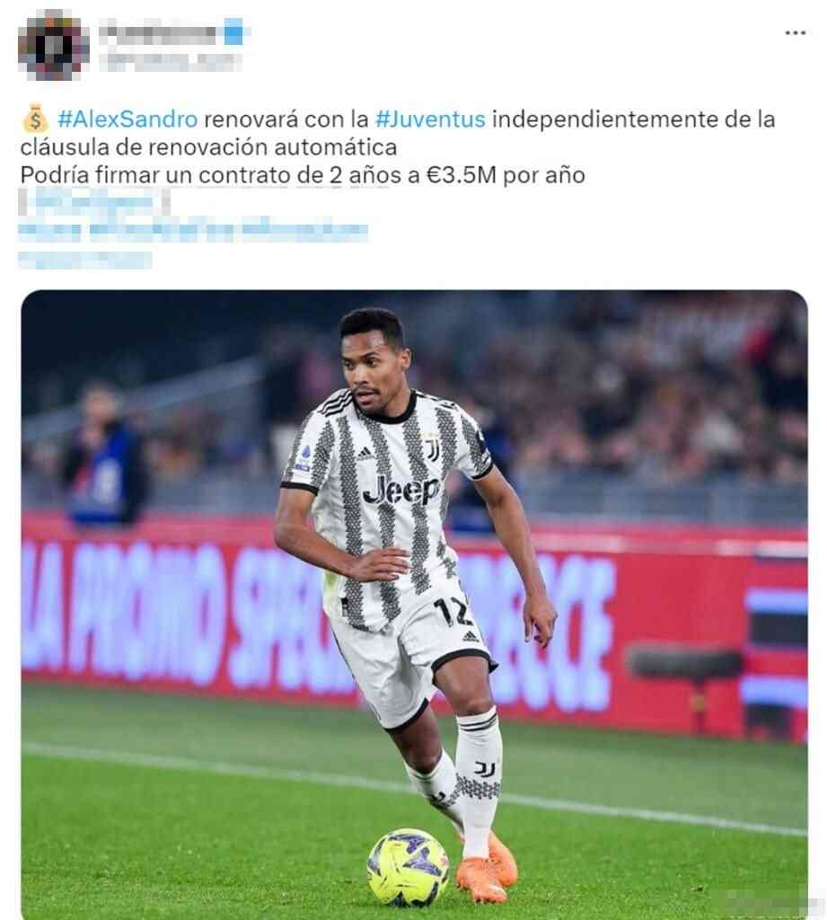 tweet alex sandro 