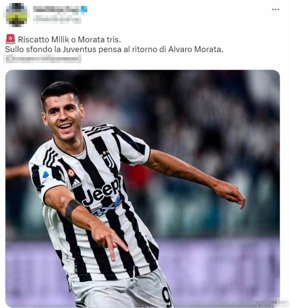 tweet morata