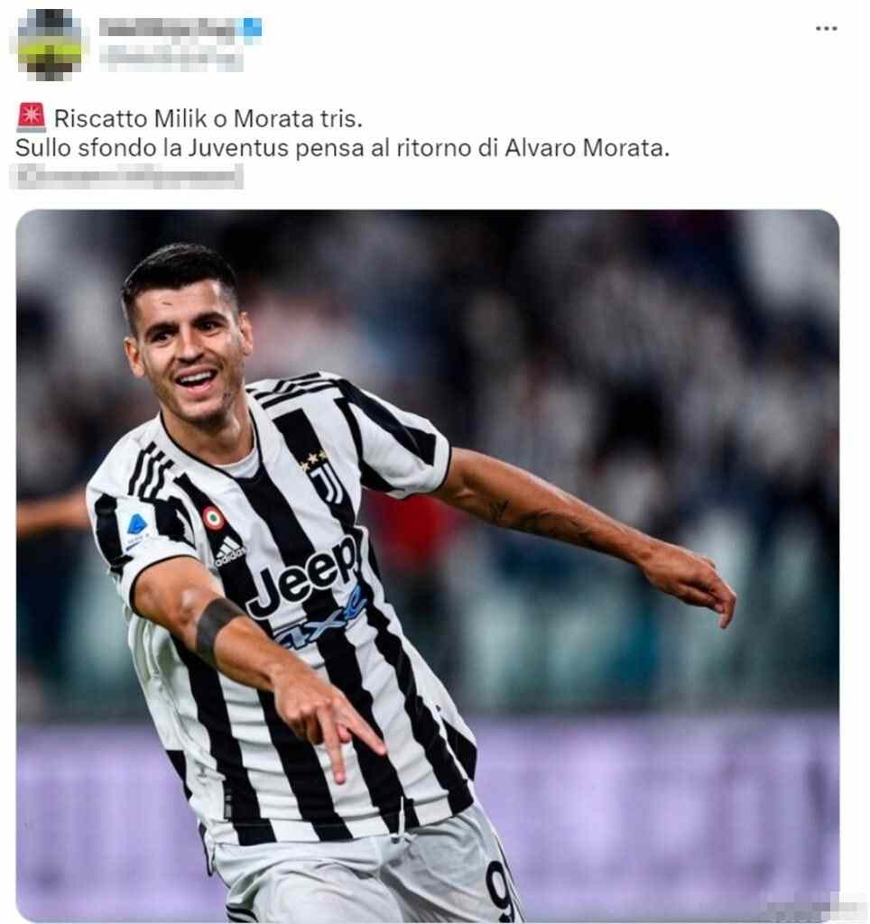 tweet morata