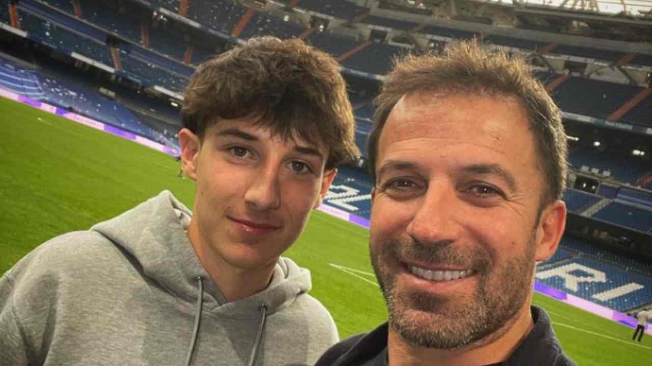 Tobias e Alessandro Del Piero