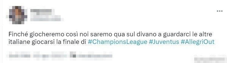 tweet juventus 