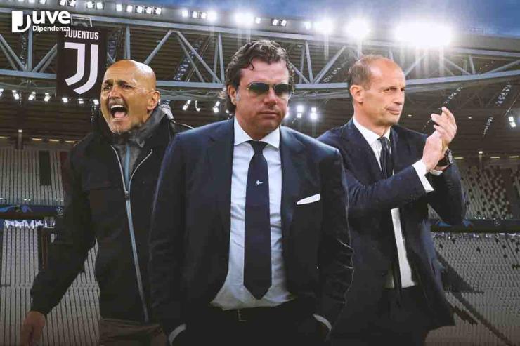 giuntoli allegri e spalletti