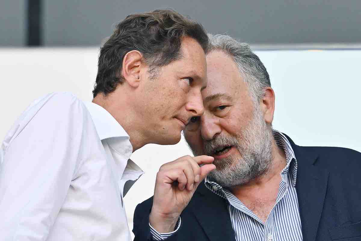 Del Piero Platini Elkann Juventus Ferrero Elkann
